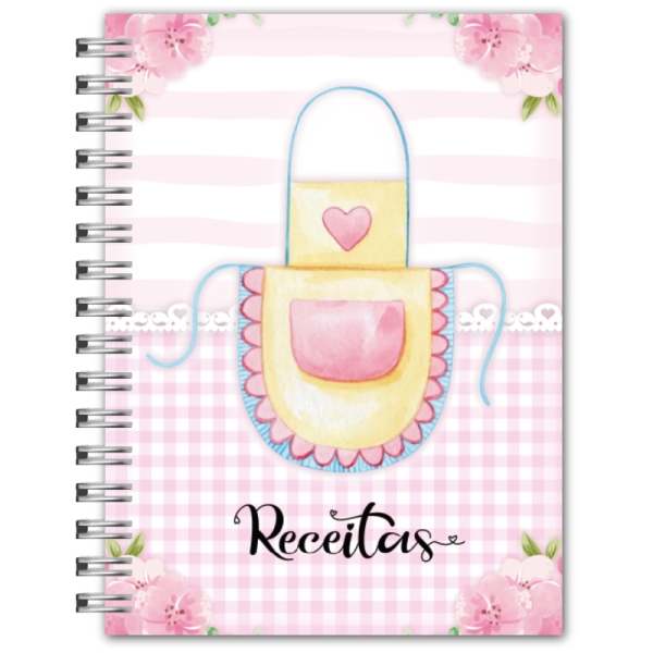 Caderno de Receitas - Avental