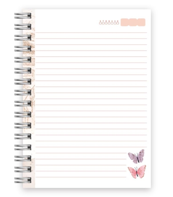 Caderno Abstrato - Borboletas - Image 5