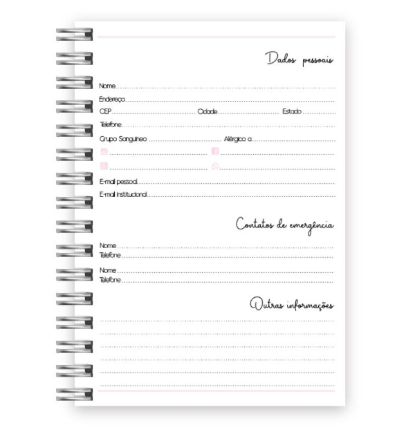 Caderno Abstrato - Marrom - Image 2